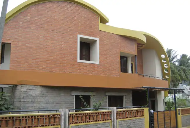 A modern Indian independent residence