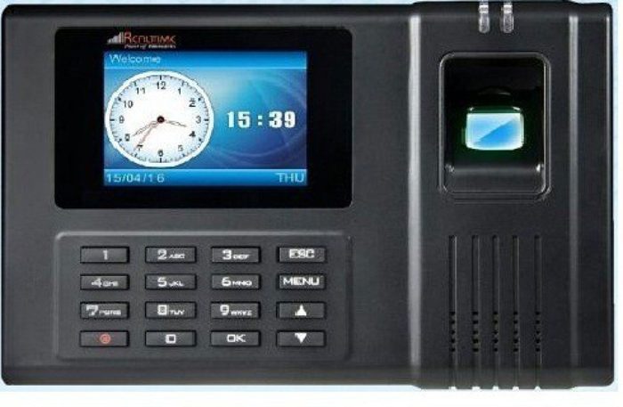 Attendance terminal - Fingerprint and card punching with an on-device shift log.