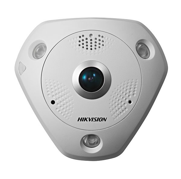 Fisheye camera - Full-room coverage from a single ceiling position.